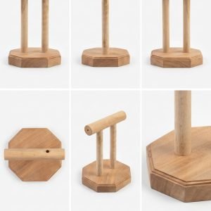Premium Mini Wooden T-Stand Perch