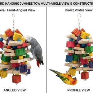 Exotic Bird Hanging Jumbo Chew & Foraging Toy