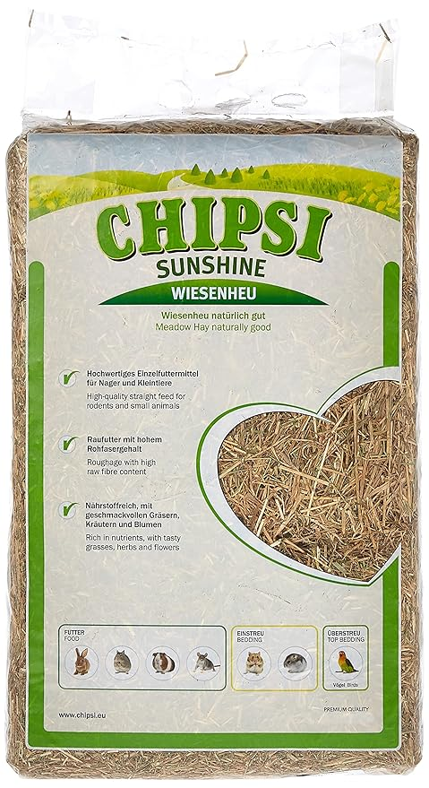 Chipsi Sunshine Meadow Hay – 1 Kg
