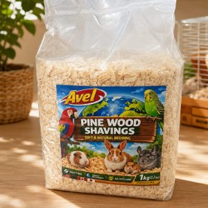 Avel Pine Wood Shavings Bedding – 1kg