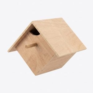 Classic Roof Wooden Bird Breeding Nest Box