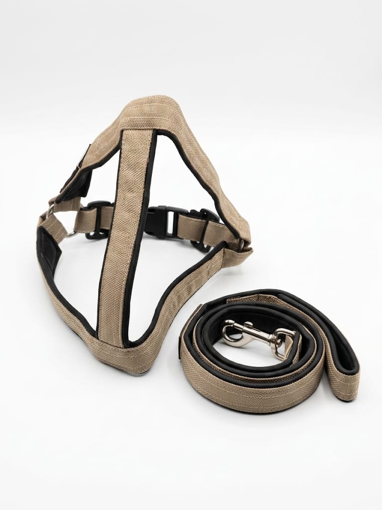 Premium Adjustable Dog Harness & Leash Set.