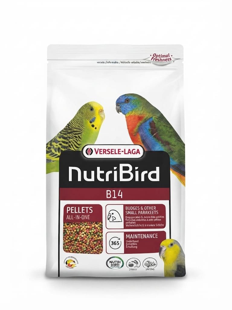 Versele-Laga NutriBird B14 Budgie & Small Parakeet Pellets – 800g